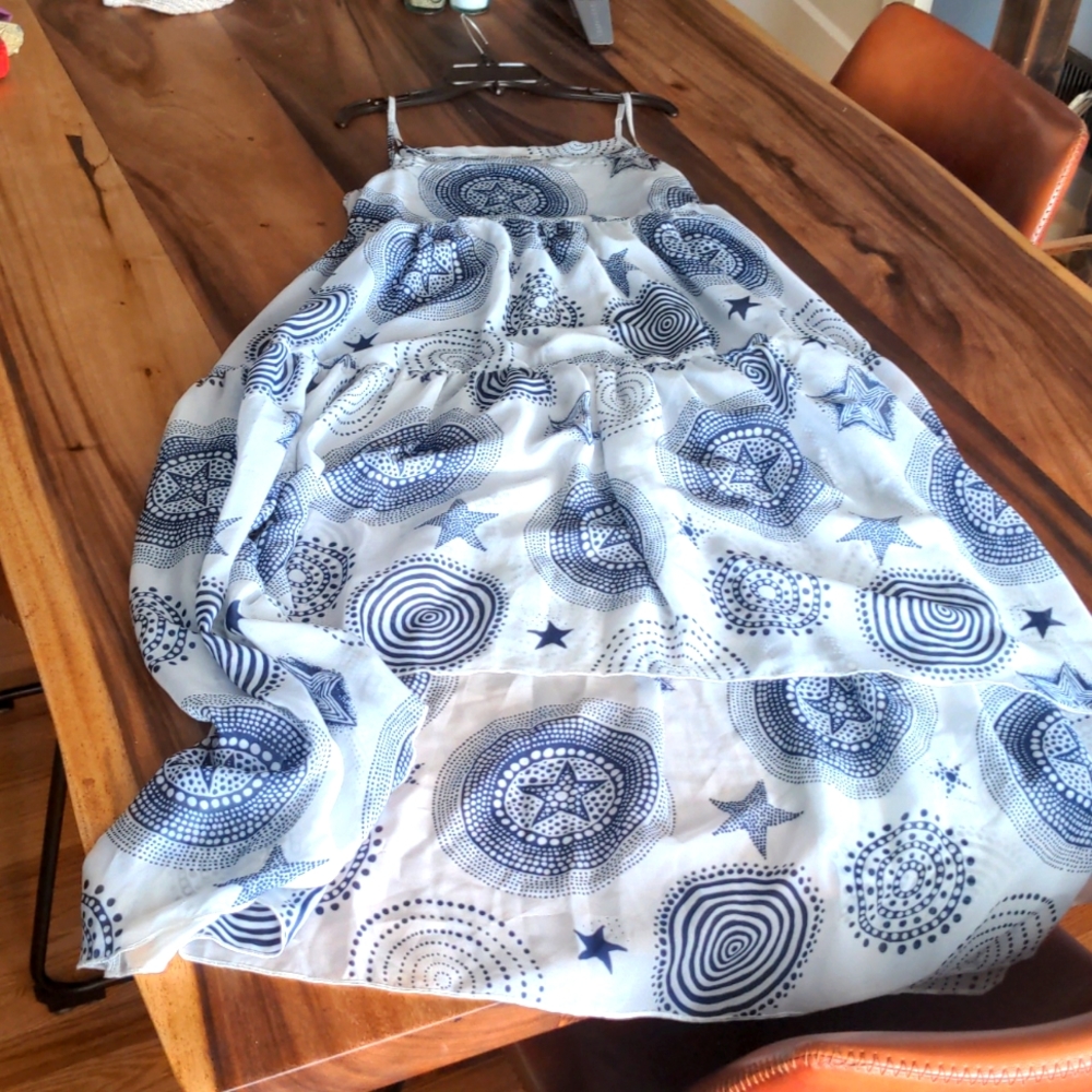 Girls Junior Gaultier sheer dress